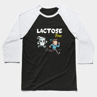 Lactose free club. Intolerant. Fun Baseball T-Shirt